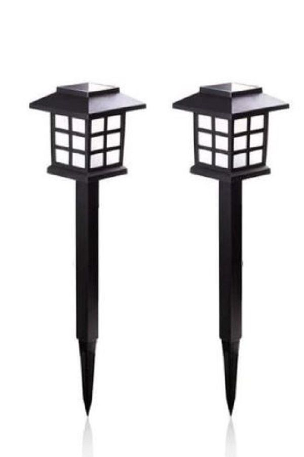 Solar Power Garden House Light 2 Pack