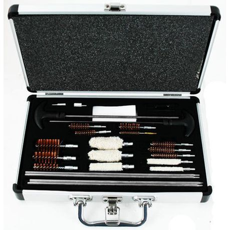Universal Gun Cleaning Kit for Rifles, Pistols, Shotguns & Firearm Maintena