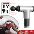 Gun Massager Deep Tissue Pain Relief - grey