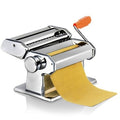 Stainless Steel Manual noodle Pasta Maker - Orange