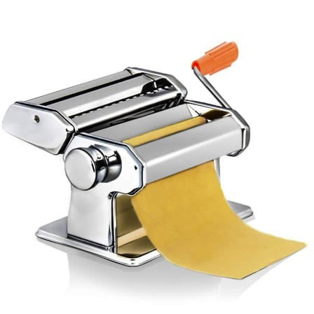 Stainless Steel Manual noodle Pasta Maker - Orange