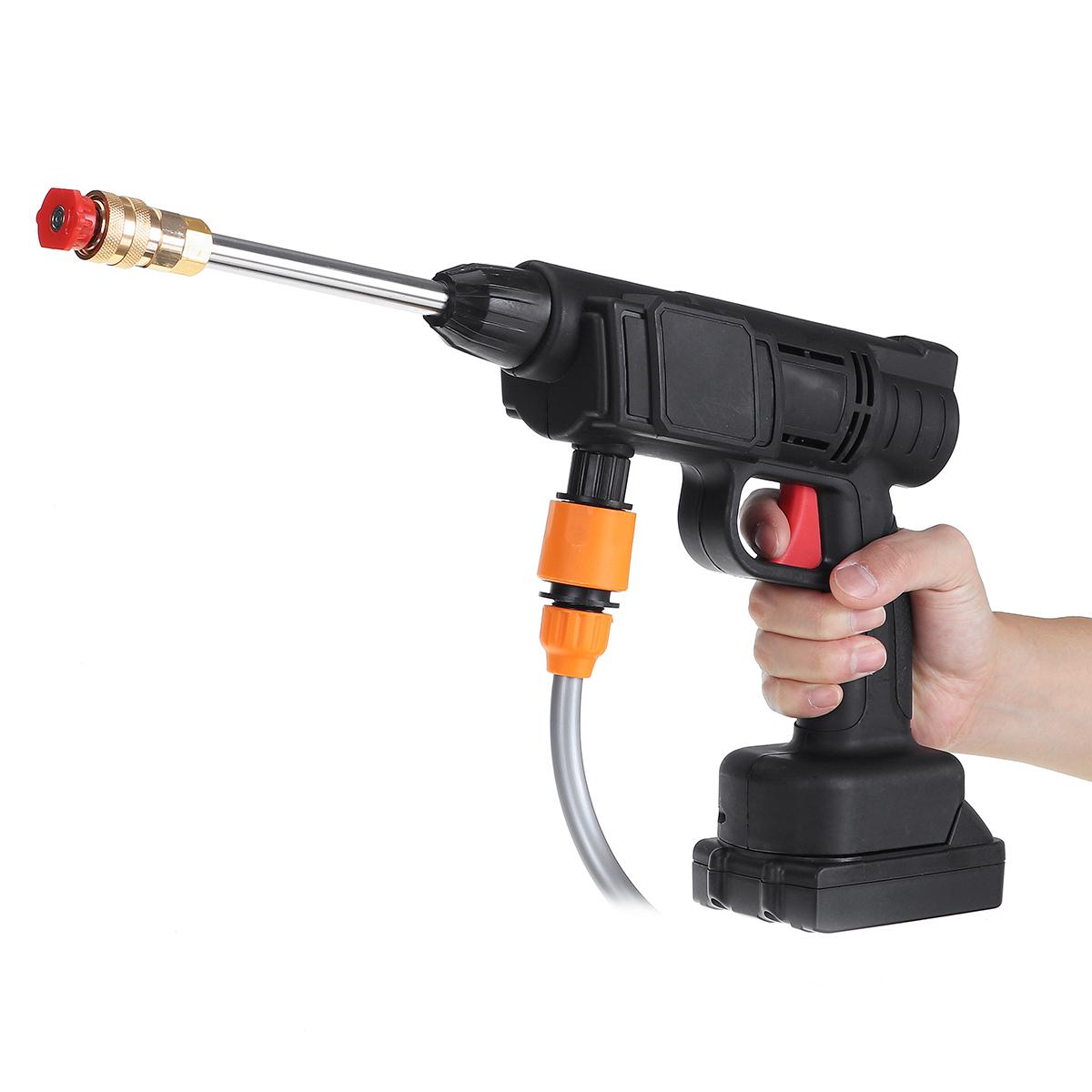 Cordless Portable High Pressure Cleaning Wash Gun Jet Washer -24V