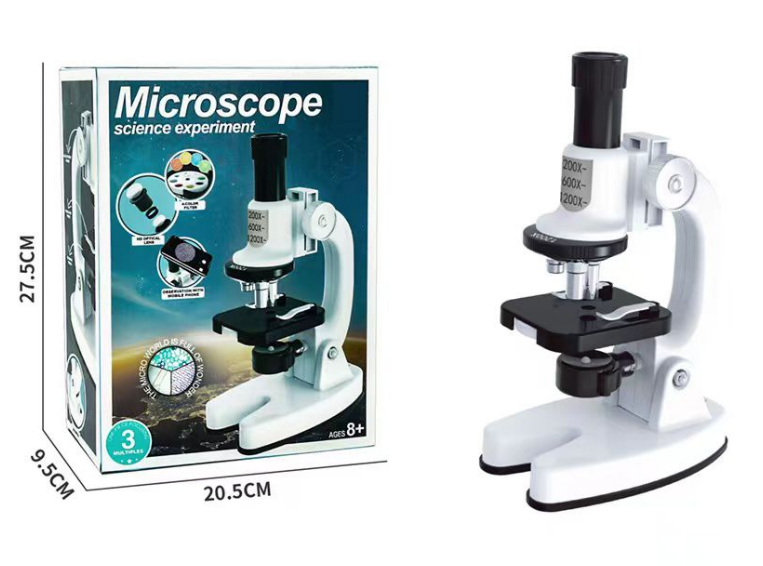 Children`s 1200x Microscope Experiment