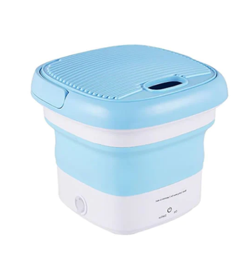 8L Mini Foldable Sterilizing Washing Machine - Blue
