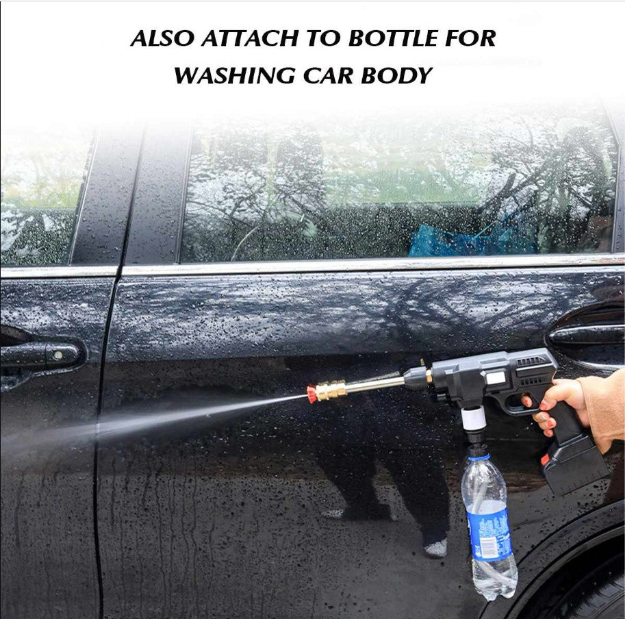 Cordless Portable High Pressure Cleaning Wash Gun Jet Washer -24V